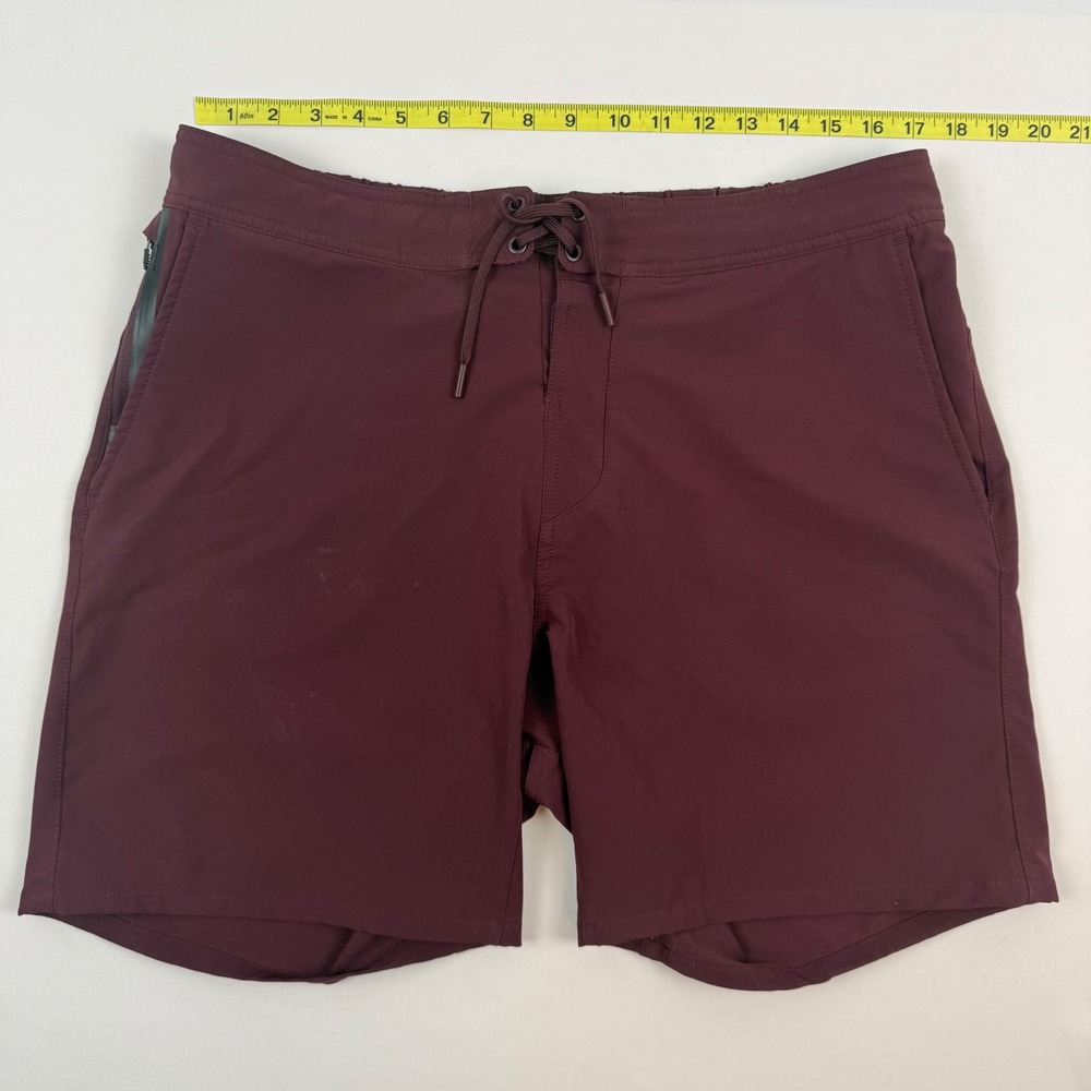 Ten Thousand Men Maroon The Foundation Short 7 Inch Inseam Size Large L Training - Picture 6 of 10